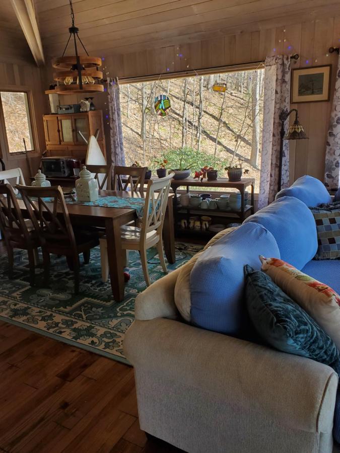 Treehouse Cathedral In Blue Ridge Mountains, Nc Villa Burnsville Eksteriør billede