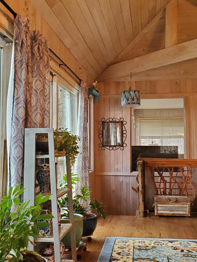 Treehouse Cathedral In Blue Ridge Mountains, Nc Villa Burnsville Eksteriør billede