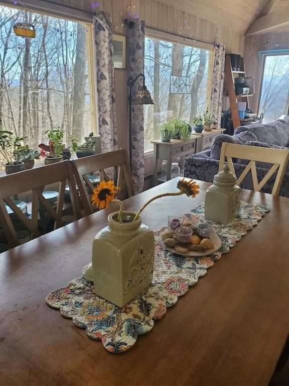 Treehouse Cathedral In Blue Ridge Mountains, Nc Villa Burnsville Eksteriør billede