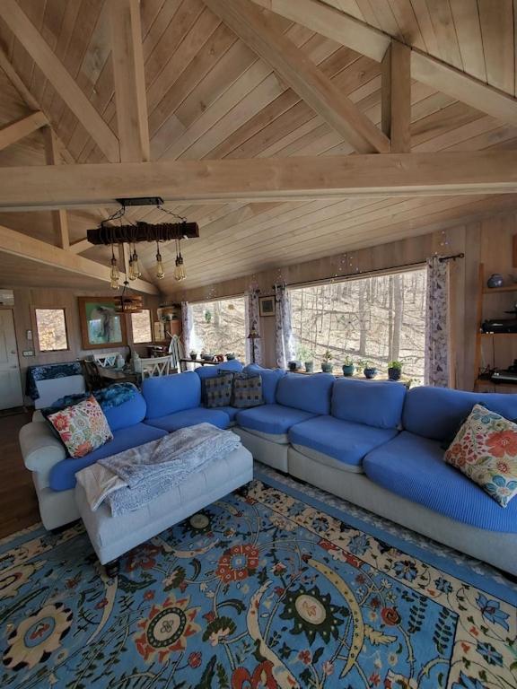 Treehouse Cathedral In Blue Ridge Mountains, Nc Villa Burnsville Eksteriør billede